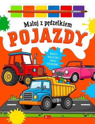 Maluj pędzelkiem. Pojazdy