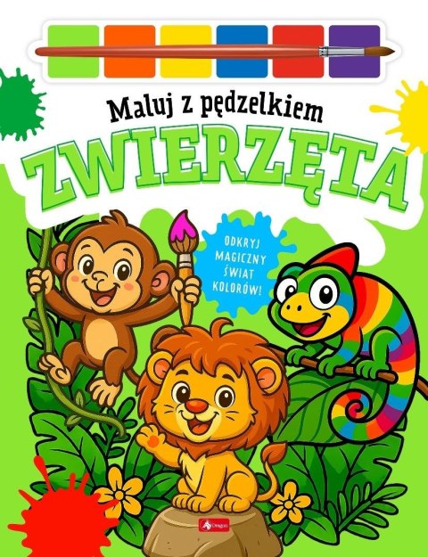 Maluj pędzelkiem. Zwierzęta