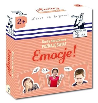 Kapitan Nauka Karty obrazkowe Poznaję świat Emocje