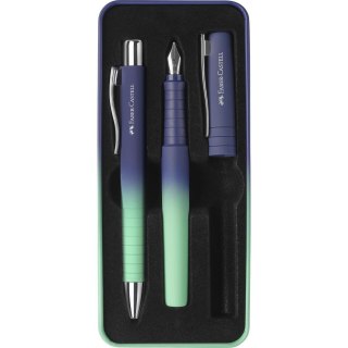 Pióro wieczne M + długopis Buzzing FABER CASTELL