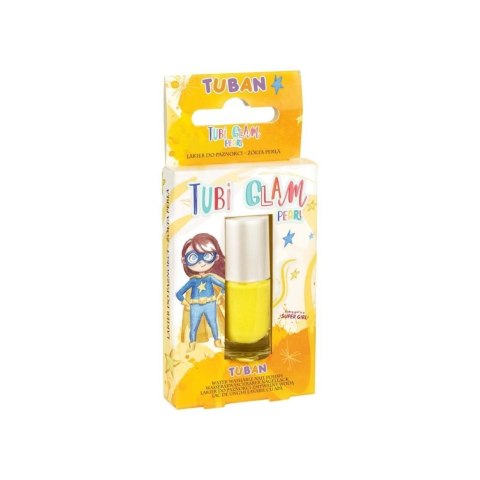 Lakier Tubi Glam żółty perłowy TUBAN