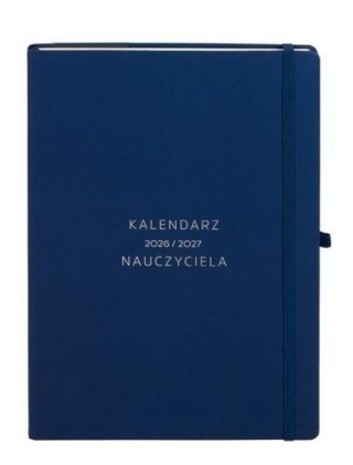 Kalendarz Nauczyciela 2026/27 A4 Granatowy