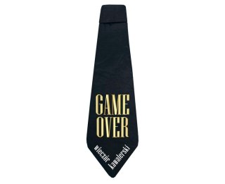 Krawat Game Over 10x32cm