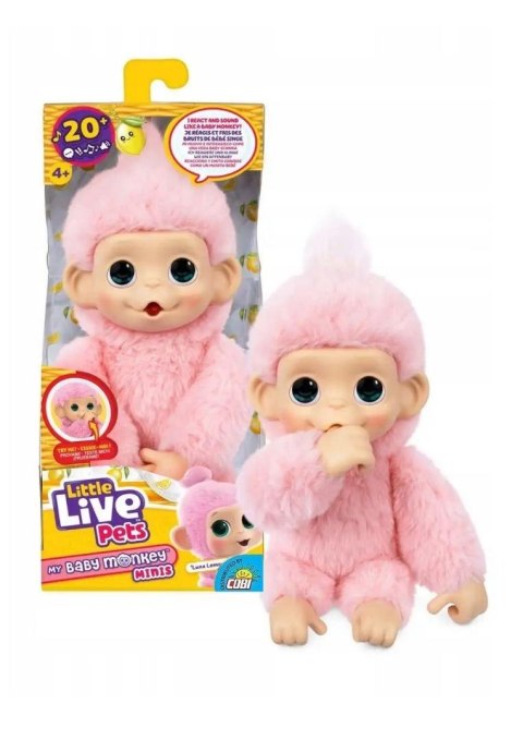 Little Live Pets - Mini Małpka Luna Lemon