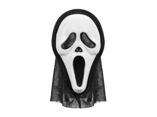 Maska Halloween z kapturem 18x31cm