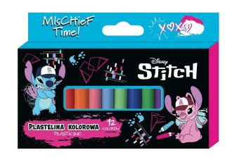 Plastelina Stitch Black 12 kolorów