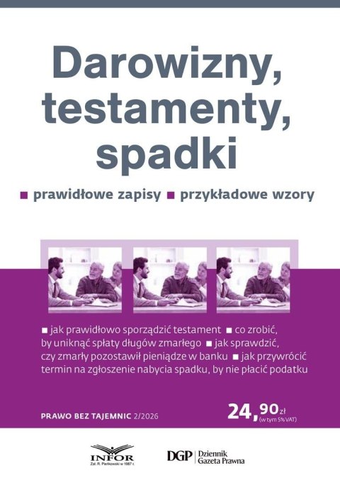 Darowizny, testamenty, spadki