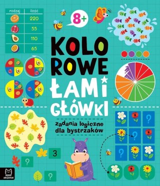 Kolorowe łamigłówki. Zadania logiczne dla...