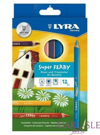 Super farby 12 kolorów