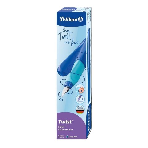 Pióro wieczne Twist F Deep blue