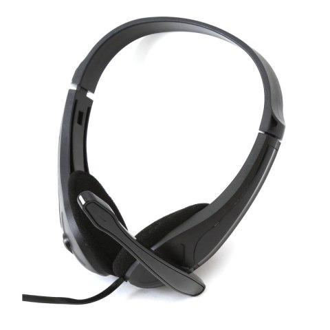 FREESTYLE HI-FI STEREO HEADPHONES SŁUCHAWKI NAUSZNE + MIC BLACK [43085] TE