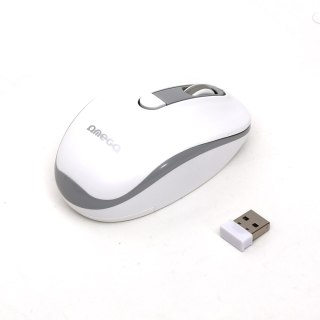 OMEGA MYSZ BEZPRZEWODOWA MOUSE WIRELESS 1000/1200/1600 DPI WHITE-GREY [45862]