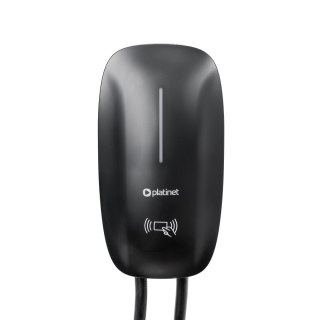 PLATINET EV ŁADOWARKA WALLBOX EV/PHEV AC 22KW TYPE2 7M CABLE WiFi TUYA RFID BT [46379]