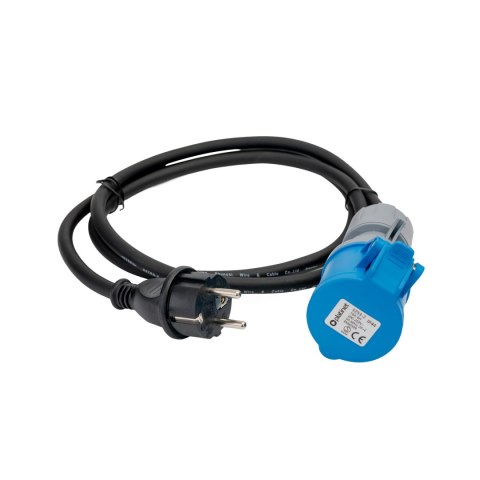PLATINET EV SCHKO PLUG TO CEE SOCKET EXTENSION 1.5M [46277]