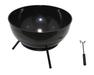 PLATINET OUTDOOR ROTATABLE FIREPIT 57x57x56 cm PALENISKO ZEWNĘTRZNE OBROTOWE