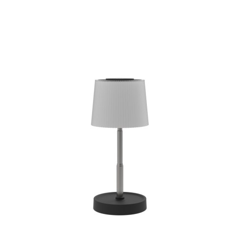 PLATINET TABLE LAMP LAMPA STOŁOWA LED ADJUSTABLE 2W 160LM BATTERY BLACK [46170]