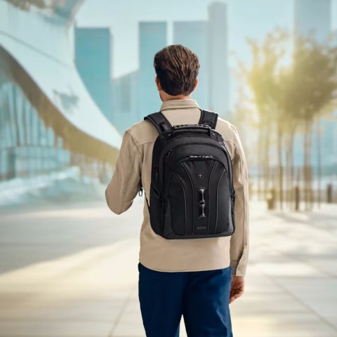WENGER LEGACY LAPTOP BACKPACK 16" 24L BLACK 653629