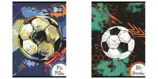Zeszyt A4/32k linia dwukolor. Football mix (15szt)