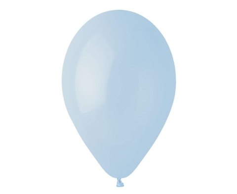 Balony pastel pudrowe błękitne 33cm 50szt