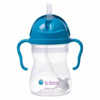 Bidon ze słomką kobaltowy 240ml