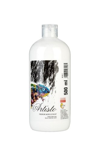 Farba akrylowa biała 500ml