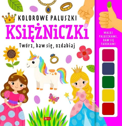 Kolorowe paluszki. Księżniczki