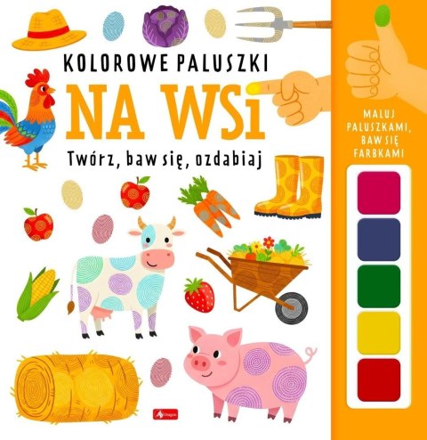 Kolorowe paluszki. Na wsi