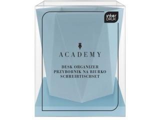 Przybornik na biurko Academy Niebieski