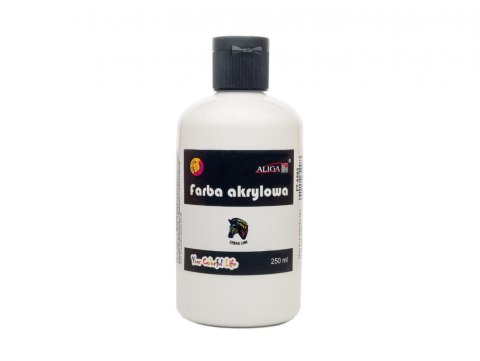 Farba akrylowa biała 250ml