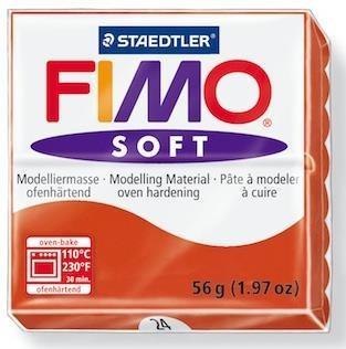 Masa Fimo Soft 56g 24 czerwony