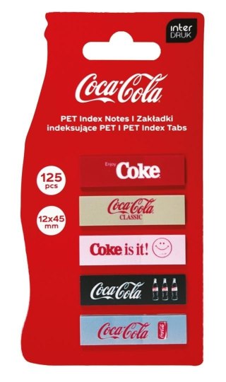 Zakładki indeksujące PET Coca-Cola