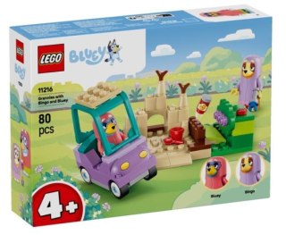 LEGO(R) BLUEY 11216 Babunie z Bingo i Blue