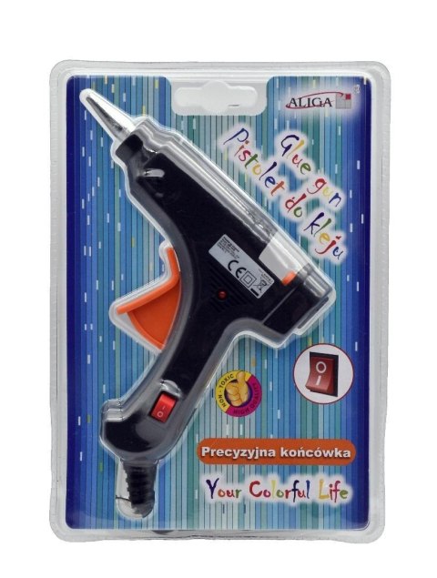 Pistolet do kleju z precyzyjną końcówką 15W