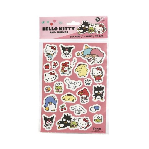 Zestaw naklejek Hello Kitty 70szt