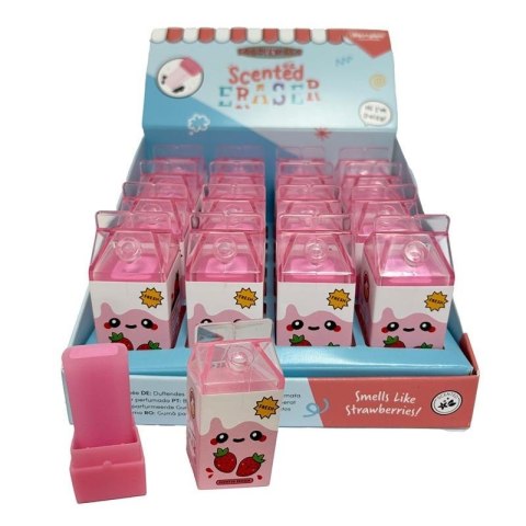 Gumka do ścierania Strawberry Milk Carton