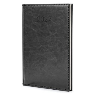 Kalendarz 2027 B5 Agenda Tygodniowy Czarny