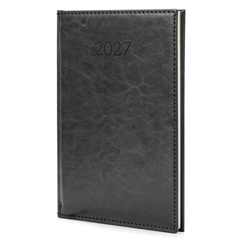 Kalendarz 2027 B5 Agenda Tygodniowy Czarny