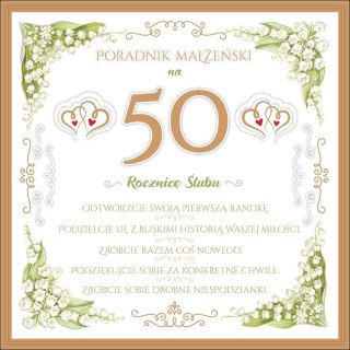 Kartka z okazji 50 rocznicy ślubu KWR03