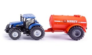 Siku Farmer - Traktor z jednoosiową cysterną S1945