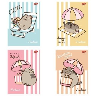 Zeszyt A5/32k kratka Pusheen (15szt)