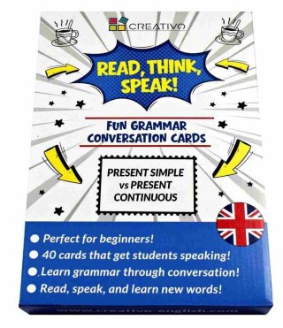 Read Think Speak Present Simple/ContinuousCREATIVO