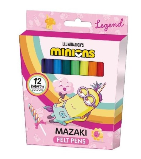 Mazaki Minionki 12 kolorów