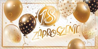 Zaproszenie na 18 Urodziny Z196 (5szt)