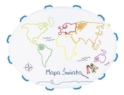 Kreatywna Mata Edukacyjna Mapa Świata