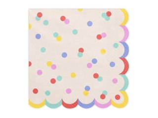 Serwetki Konfetti 33x33cm 20szt