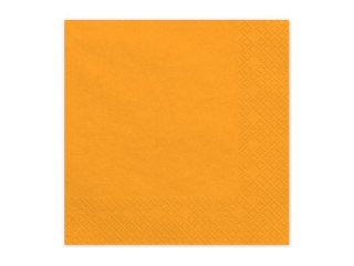 Serwetki papierowe pomarańczowy 33x33cm 20szt