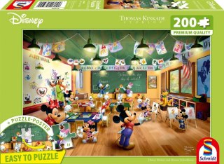Puzzle 200 Myszka Miki & Minnie w szkole (Disney)