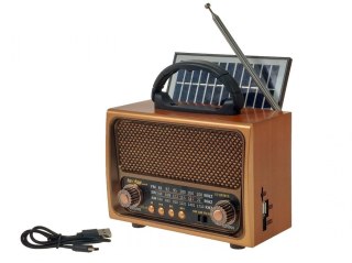 Głośnik z radiem Bluetooth kabel USB MIX