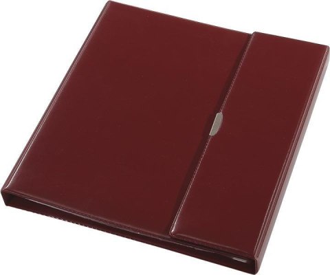 Teczka Optimus A4 PVC Bordo