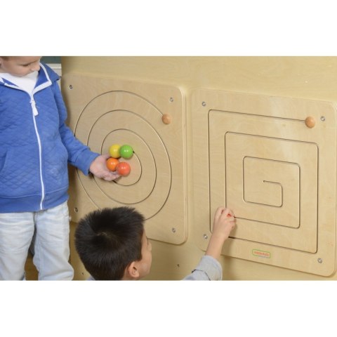 MASTERKIDZ Tablica Przesuwna Spiralny Labirynt Montessori MASTERKIDZ Tablica Przesuwna Spiralny Labirynt Montessori